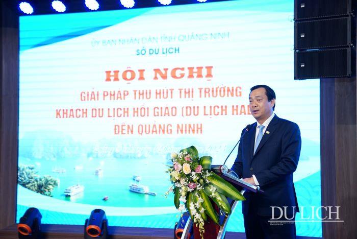 Cục trưởng Cục Du lịch Quốc gia Việt Nam Nguyễn Trùng Khánh phát biểu chỉ đạo